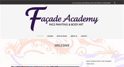 Desktop Screenshot of facadeacademy.co.uk